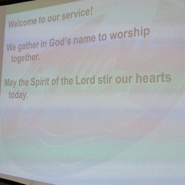 First service at FMC following lockdown