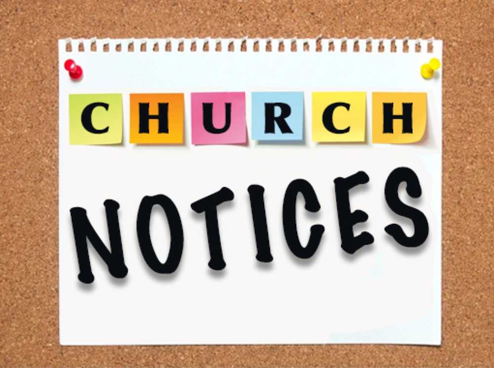 church notices